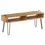 tömör mangófa TV-állvány 110 x 35 x 45 cm