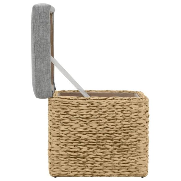 2 darabos szürke tengerifű zsámoly garnitúra