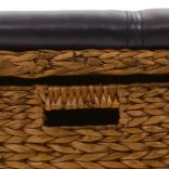 barna tengerifű pad 2 kosárral 71 x 40 x 42 cm