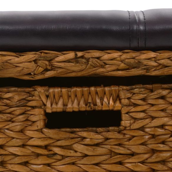 barna tengerifű pad 2 kosárral 71 x 40 x 42 cm