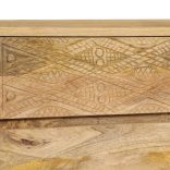 tömör mangófa TV-szekrény 110 x 30 x 40 cm