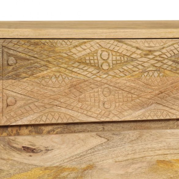 tömör mangófa TV-szekrény 110 x 30 x 40 cm