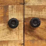 tömör mangófa TV-szekrény 140 x 30 x 45 cm