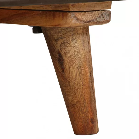 tömör mangófa TV-szekrény 140 x 30 x 45 cm