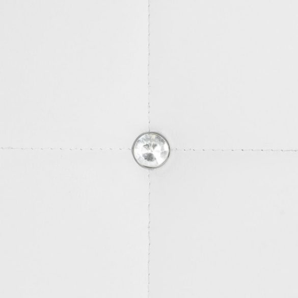 4 db fehér műbőr étkezőszék