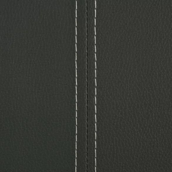 4 db szürke műbőr szánkótalpas étkezőszék