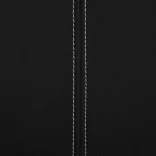 4 db fekete műbőr szánkótalpas étkezőszék