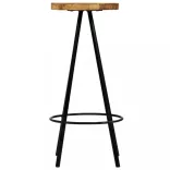 4 db tömör mangófa bárszék