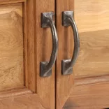 újrahasznosított tíkfa és acél TV-szekrény 120 x 30 x 40 cm