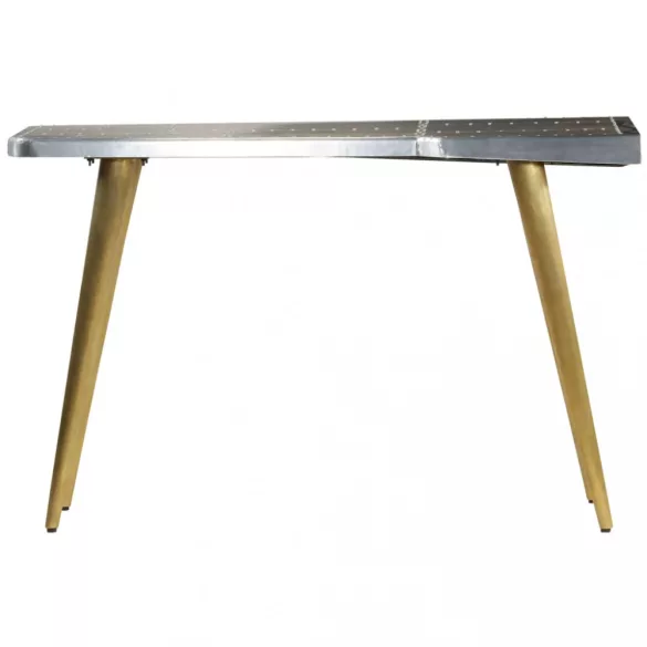 vintage repülős stílusú íróasztal 120 x 60 x 76 cm