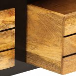 tömör mangófa TV-szekrény 120 x 30 x 50 cm