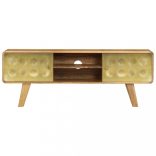 tömör mangófa TV-szekrény 120 x 30 x 45 cm