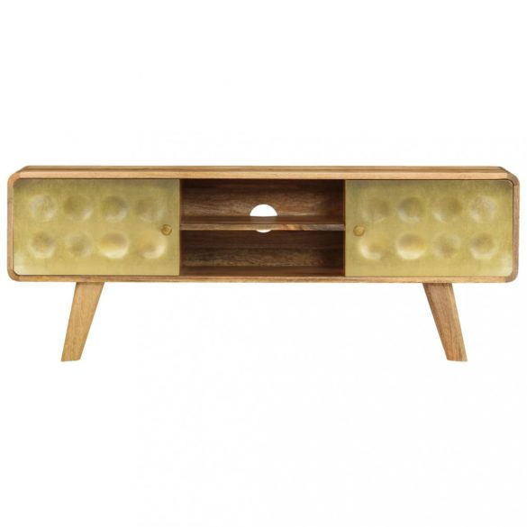 tömör mangófa TV-szekrény 120 x 30 x 45 cm