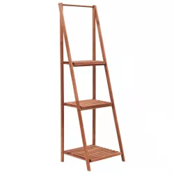 cédrusfa virágtartó állvány 45 x 40 x 145 cm