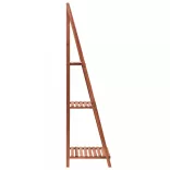 cédrusfa virágtartó állvány 45 x 40 x 145 cm