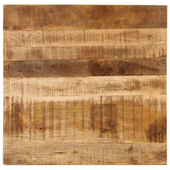 tömör mangófa dohányzóasztal 80 x 80 x 40 cm