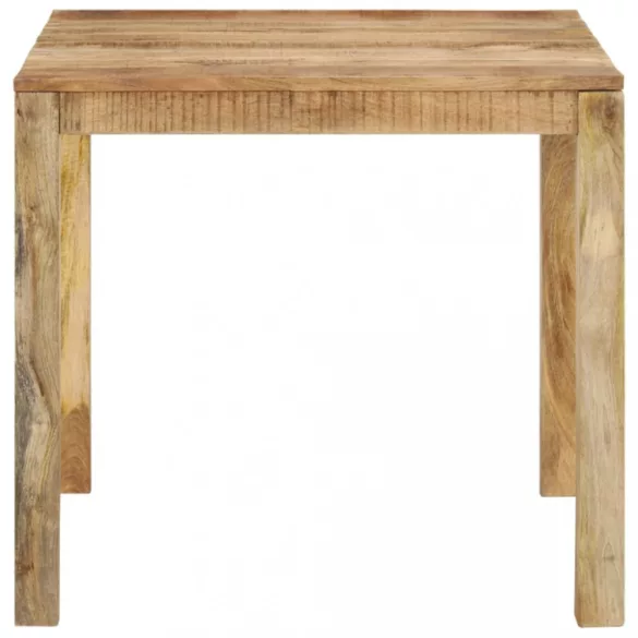 tömör mangófa étkezőasztal 82 x 80 x 76 cm