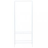 fehér ruhatartó állvány 59 x 35 x 150 cm