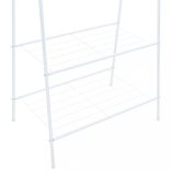 fehér ruhatartó állvány 59 x 35 x 150 cm