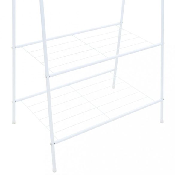 fehér ruhatartó állvány 59 x 35 x 150 cm