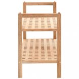 tömör diófa cipőtartó 69 x 26 x 40 cm