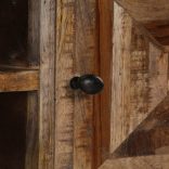 tömör mangófa TV-szekrény 118 x 30 x 40 cm