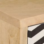 tömör mangófa TV-szekrény 120 x 30 x 40 cm