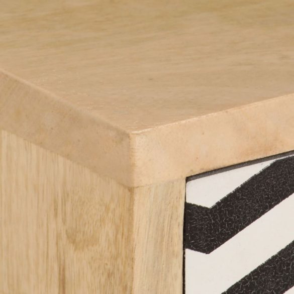 tömör mangófa TV-szekrény 120 x 30 x 40 cm