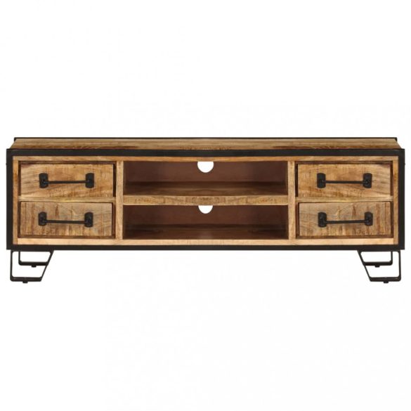 tömör mangófa TV-szekrény 120 x 30 x 40 cm