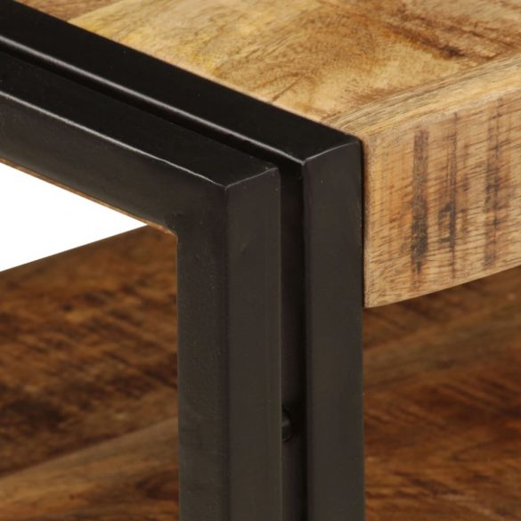 tömör mangófa TV-szekrény 120 x 35 x 45 cm