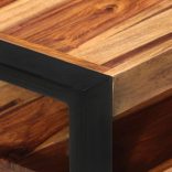 tömör akácfából TV-szekrény 120 x 35 x 45 cm