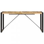 tömör mangófa étkezőasztal 160 x 80 x 75 cm