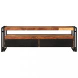 tömör akácfából TV-szekrény 120 x 30 x 40 cm