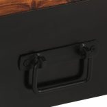 tömör akácfából TV-szekrény 120 x 30 x 40 cm