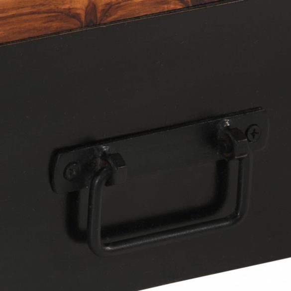 tömör akácfából TV-szekrény 120 x 30 x 40 cm