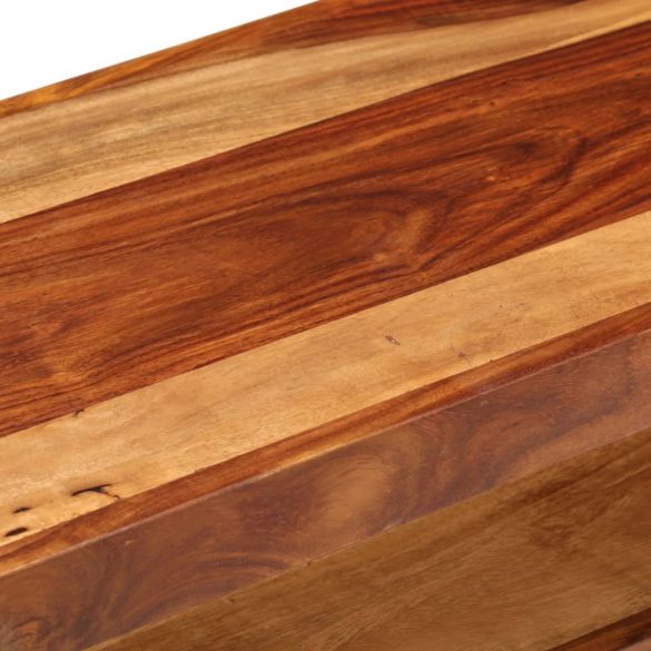 tömör akácfából TV-szekrény 120 x 30 x 40 cm