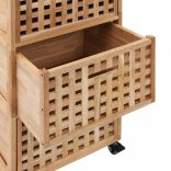 tömör diófa fürdőszobai szekrény 41 x 41 x 91 cm