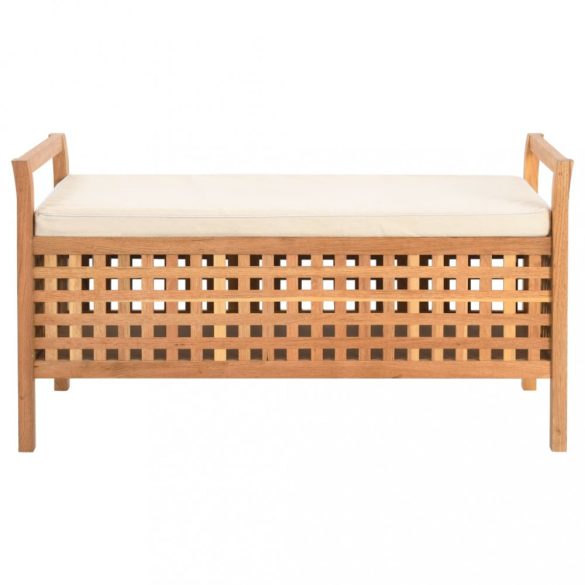 tömör diófa tárolópad 93 x 49 x 49 cm