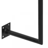 tömör akácfa fali pult 90 x 40 x 170 cm