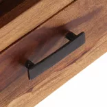 tömör fa TV-szekrény 118 x 30 x 40 cm