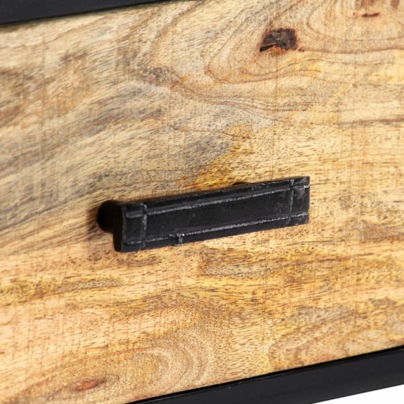 tömör mangófa TV-szekrény 120 x 30 x 45 cm