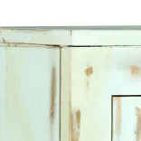 világoskék tömör mangófa tálalószekrény 110 x 35 x 70 cm