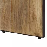 tömör mangófa tálalószekrény 120 x 30 x 75 cm
