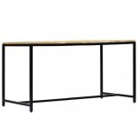 tömör nyers mangófa étkezőasztal 140 x 70 x 75 cm