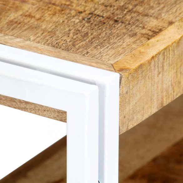 tömör mangófa TV-szekrény 90 x 30 x 40 cm