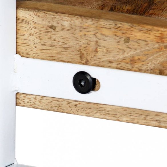 tömör mangófa TV-szekrény 90 x 30 x 40 cm