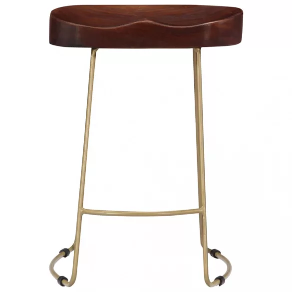 2 db tömör mangófa Gavin bárszék