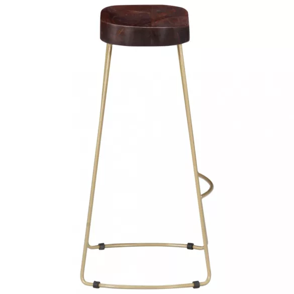 2 db tömör mangófa Gavin bárszék