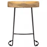 2 db tömör mangófa Gavin bárszék