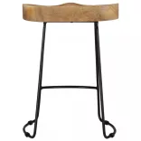 2 db tömör mangófa Gavin bárszék